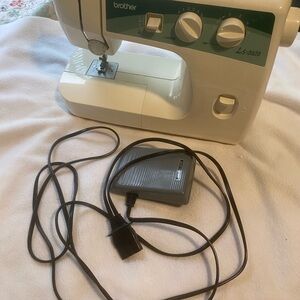 Brother LS-2020 Sewing Machine with Green Accents